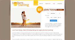 Desktop Screenshot of lovetraveldating.com