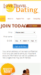 Mobile Screenshot of lovetraveldating.com